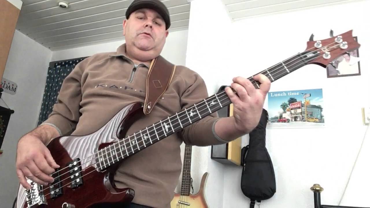 Demo of my new PRS SE Kingfisher bass