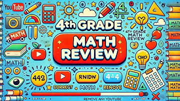 4th GRADE MATH REVIEW in ONE HOUR