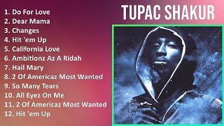 Tupac Shakur 2024 MIX Las Mejores Canciones - Do For Love, Dear Mama, Changes, Hit 'em Up