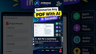 Summarize Any PDF With AI in Seconds!