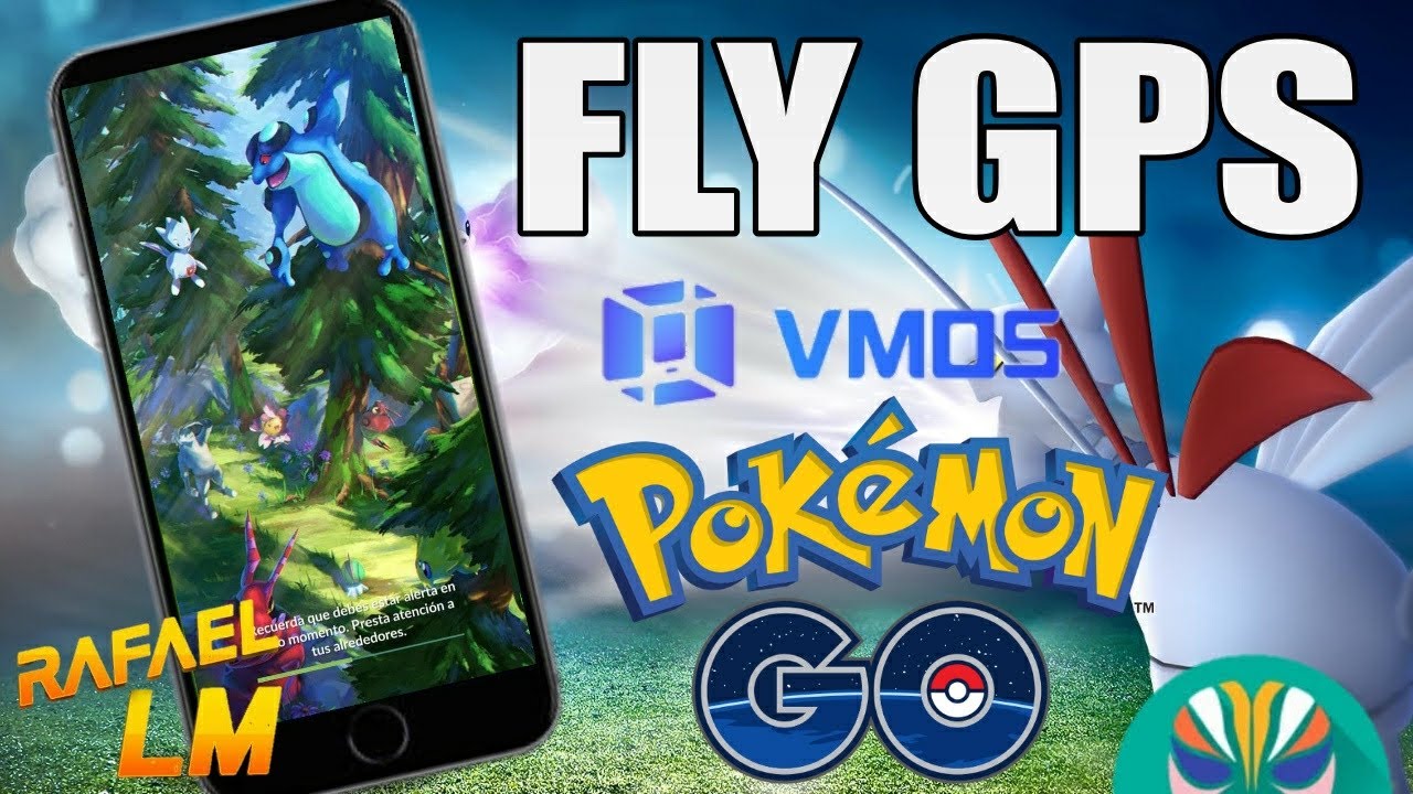 Fly Gps Pokémon Go VMOS Vai Volta Gps Joystick Pokémon Go -