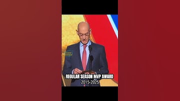 NBA Regular Season MVP (2015 - 2025)