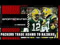 Aaron Rodgers knew Davante Adams was ‘disgruntled’ with Packers – Adam Schefter | SportsCenter