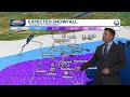 Winter storm warnings in effect as snow approaches