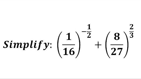 Simplify without using tables or Calculators  (Exercise 7)