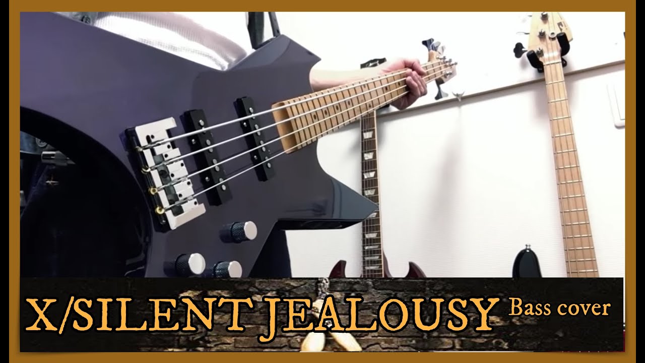 X(X JAPAN) - Silent Jealousy Bass and Guitar Cover. 