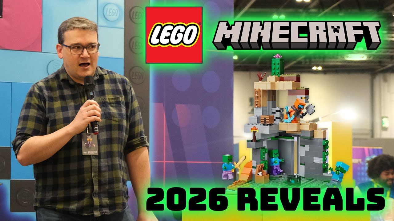 LEGO Minecraft 2026 product reveal at EGX London! Insights and secrets from Design Manager Joe Kyde