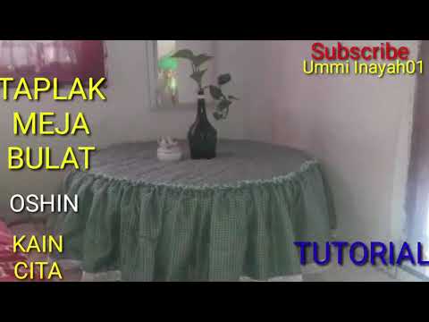 Tutorial Membuat Taplak Meja Oshin Dari Kain Cita Murah Youtube