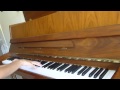 Я тебя никогда не забуду piano