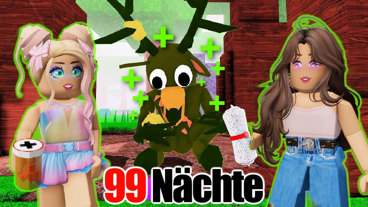 Isy & Sandy ADOPTIEREN den HIRSCH 🦌 9️⃣9️⃣ NÄCHTE im WALD 🌳