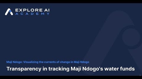 ALX POWERBI PART 4 - Integrated project: Transparency in tracking Maji Ndogo