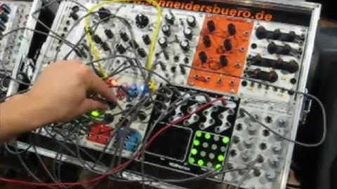 4ms VCAMatrix and PEG at Musik Messe 2011