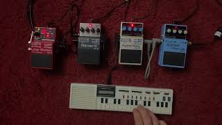 Casio VL-1 Dark Ambient Live Looping pedals