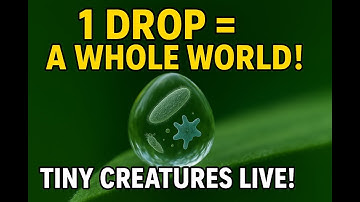 The Secret Universe Inside a Tiny Drop of Water (Mind-Blowing!)