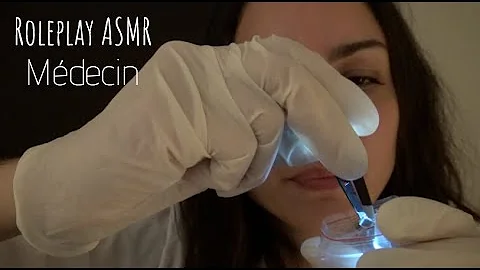 ASMR Roleplay Mdecin  Dbris de verre aprs une chute