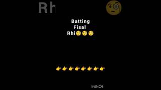 Sab batsman🤨 #cricket#viralvideo #viral#viralshort#ipl#rcb#dc#csk#pbsk#viratkohli #rohitsharma#dhoni