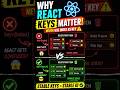 Why You Should NEVER Use Index As Key ⚠️ #reactjs #javascript #coding #ai #easydsa #techshorts