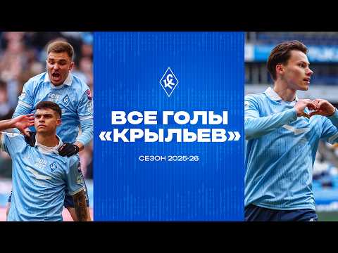 ВСЕ ГОЛЫ «КРЫЛЬЕВ» В СЕЗОНЕ 2025/2026