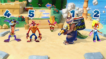 What would a new Crash Bandicoot party game be like?