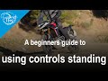 Shifting while standing  braking clutch and throttle