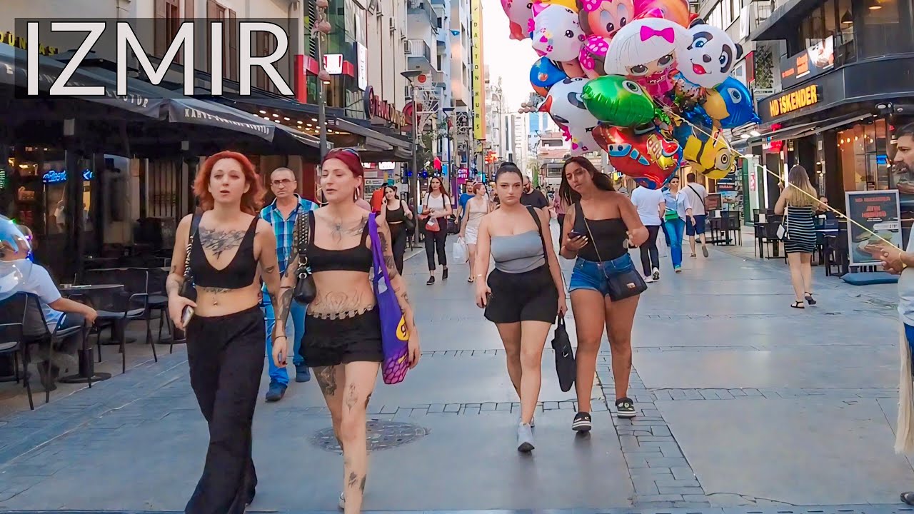 Alsancak: Vibrant Streets & Cozy Evening Vibes, Izmir 4K 🇹🇷