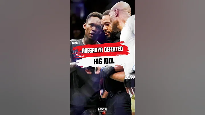 Israel ADESANYA DEFEATED HIS IDOL #ufc