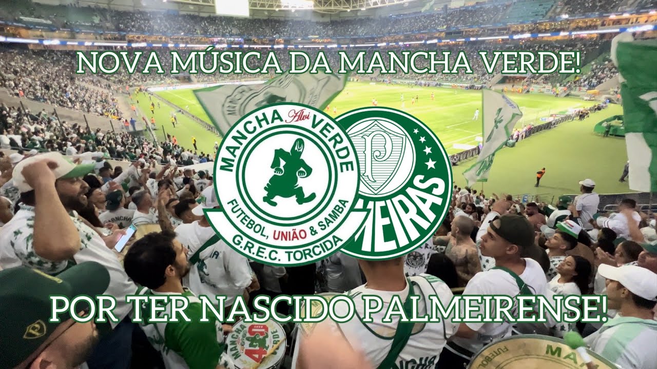 Somos a Mancha Verde a mais temida - [LEGENDADO] Canto da Torcida do  Palmeiras 