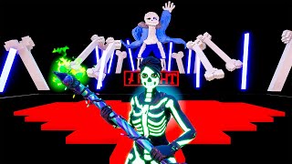 Fortnite X Undertale Sans Boss Fight Completed Full Gameplay - Chapter 2 Creative