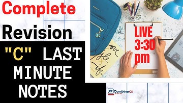 MAHA Episode | Complete C Programming in single video | by Rashmi Prabha