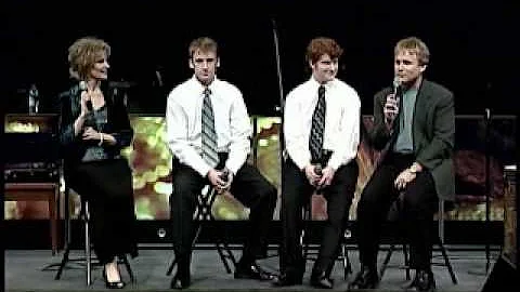 Terry & Barbi Franklin & sons sing acapella