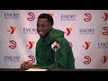 Hawks vs. Celtics Postgame Press Conference: Onyeka Okongwu