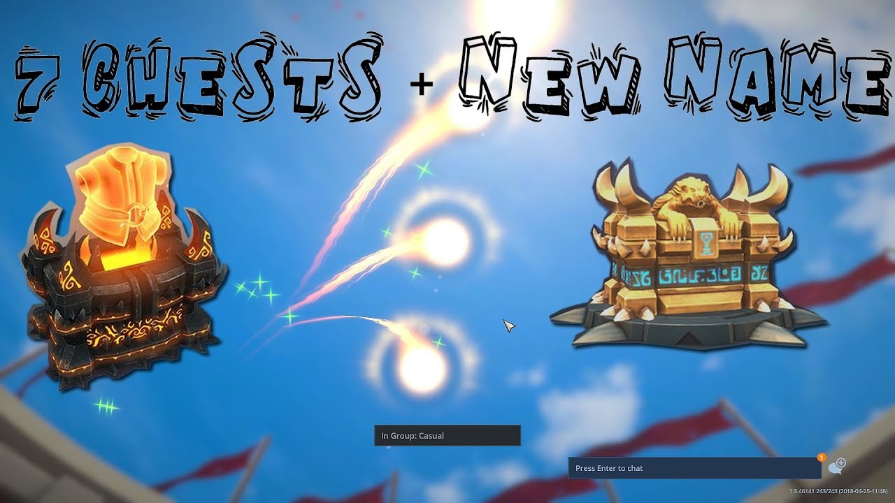 7 Battlerite chests and a new name ...