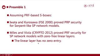 Beyond-Birthday-Bound Security for 4-round Linear Substitution-Permutation Networks