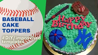 Baseball Cake Toppers | J. Solis