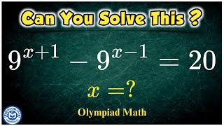 Germany | Can you solve this? | Math Olympiad Exponential Problem
