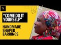 DIY Ankara shape Earrings: Easy Handmade Tutorials You Can Try Today