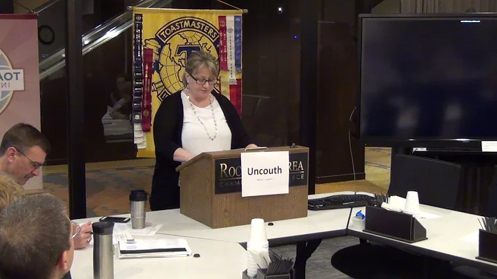 Toastmasters 01-26-2017 Kelly Paulson - "Outsmart ...