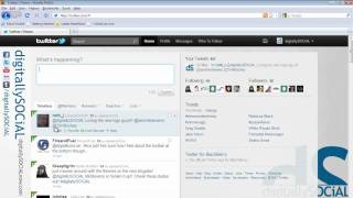 Twitter Overview Pt. 2 - The HOME Page