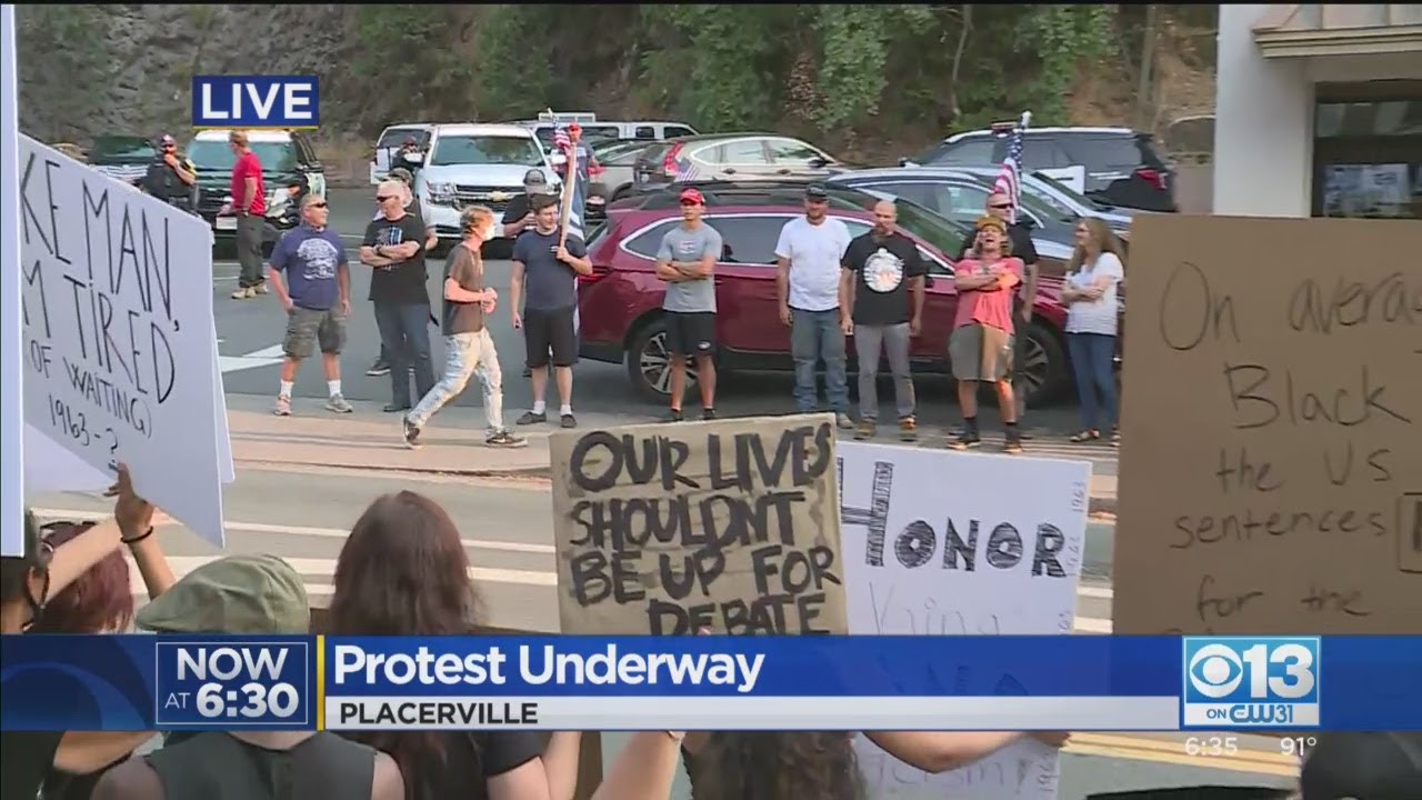 Placerville 'Lost The Noose' Protest