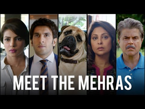 Meet The Mehras | Dil Dhadakne Do | Anil K | Shefali S | Ranveer S | Priyanka C | Zoya A