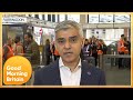 Sadiq Khan Demands That Met Police Explain Why Boris Johnson Wasn’t Fined Over Lockdown Party | GMB