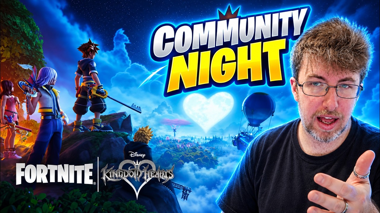 Fortnite x Kingdom Hearts Is Here! | Join Community Night