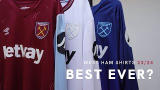 West Ham United shirts review - 23-24 season