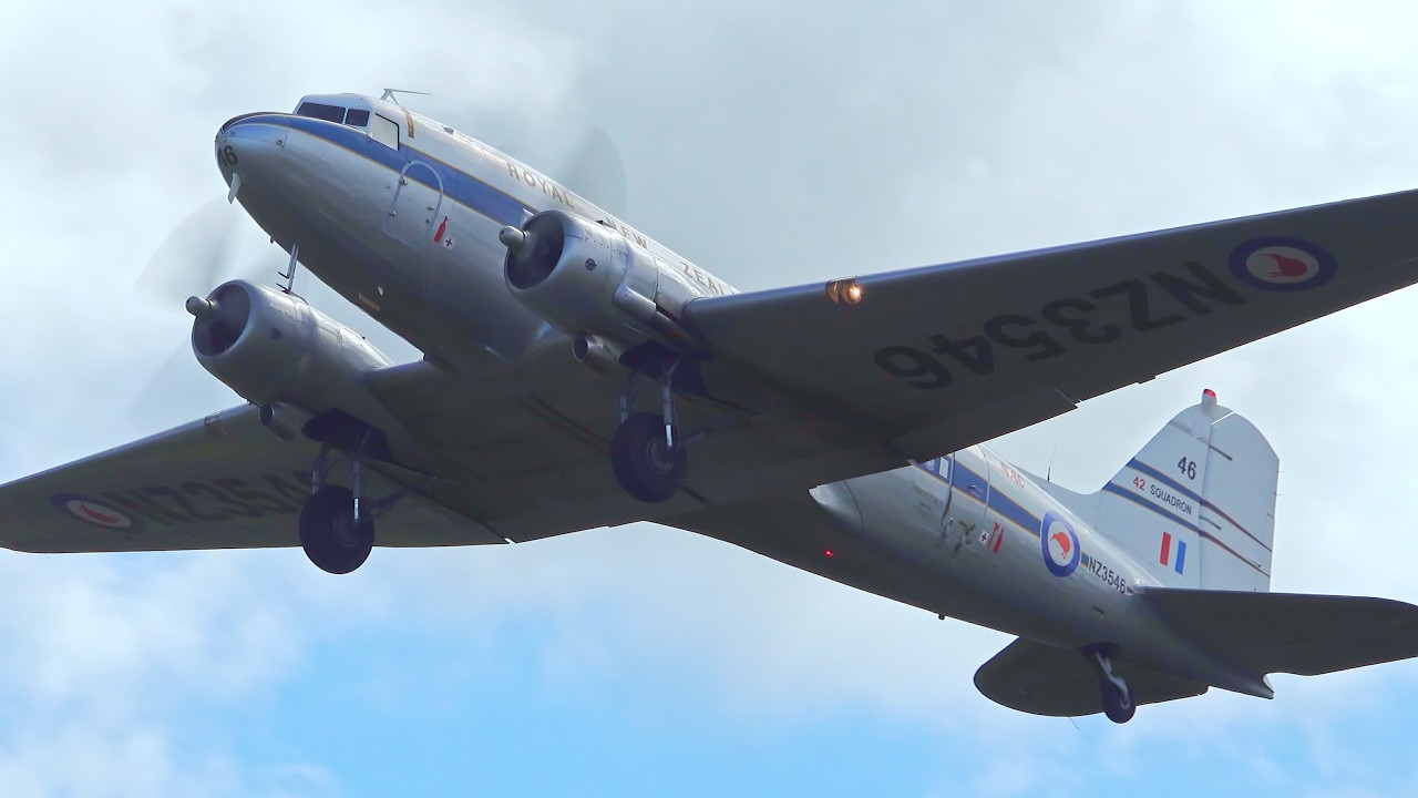 Elegance of a Legend — DC-3 ZK-DAK (NZ3546) Display | Ardmore 2026