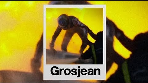 Romain Grosjean:The man who walked out of fire.