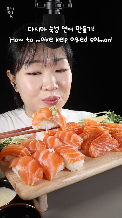 The Ultimate Salmon Sushi Hack! Kelp Aged Salmon