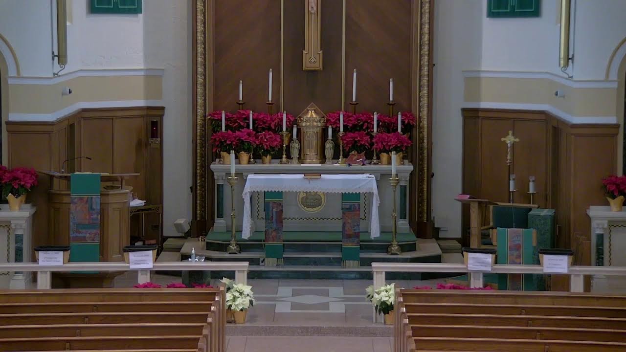 Sunday 12:00 PM Mass - Permission to stream music One License 