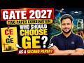 GATE 2027 Two Paper Combination: Who Should Choose Geomatics Engineering (GE) as a Second Paper?