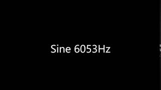 Sine 6053Hz Audio Only