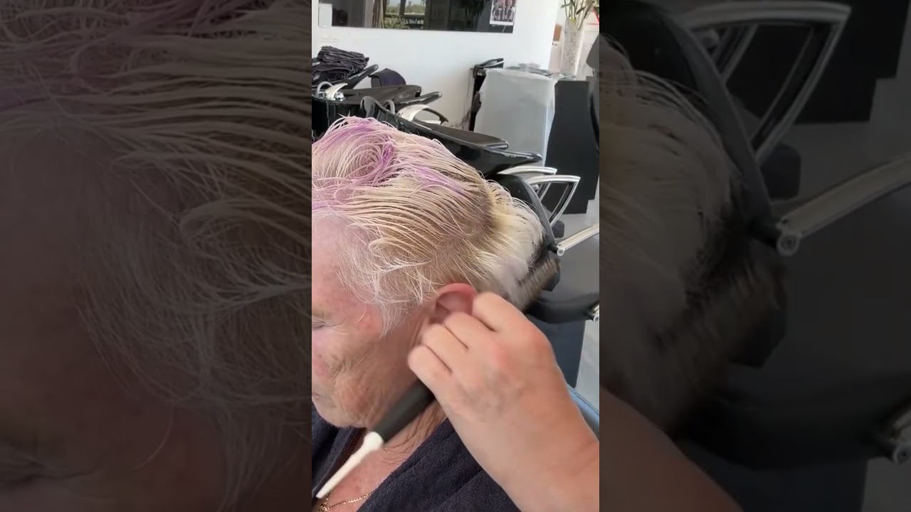 Blow dry short hair #haircut #hair #hairstyle #blowup #shorts#video #amalhermuz #usa